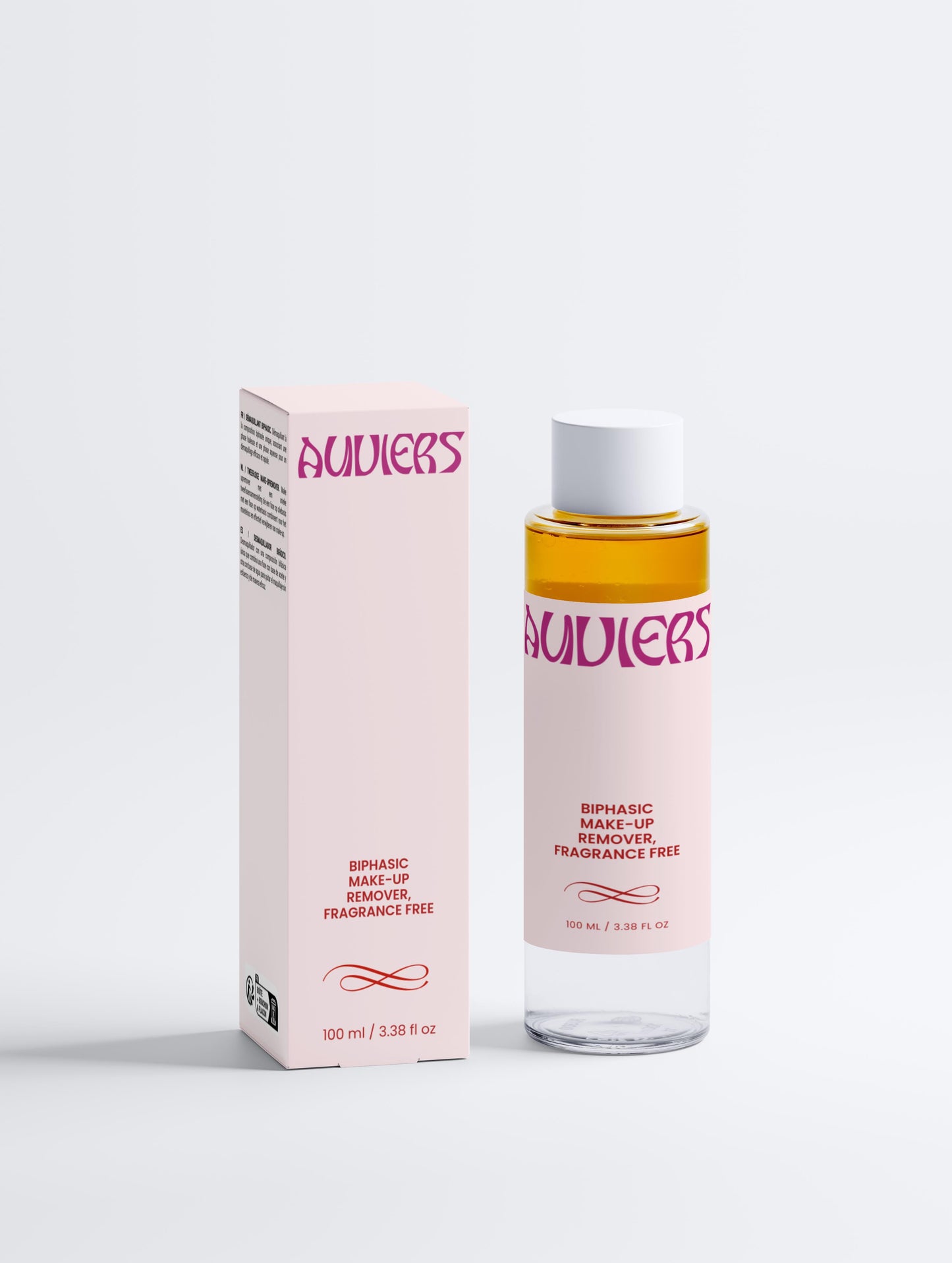 Unique two-phase Make-up remover